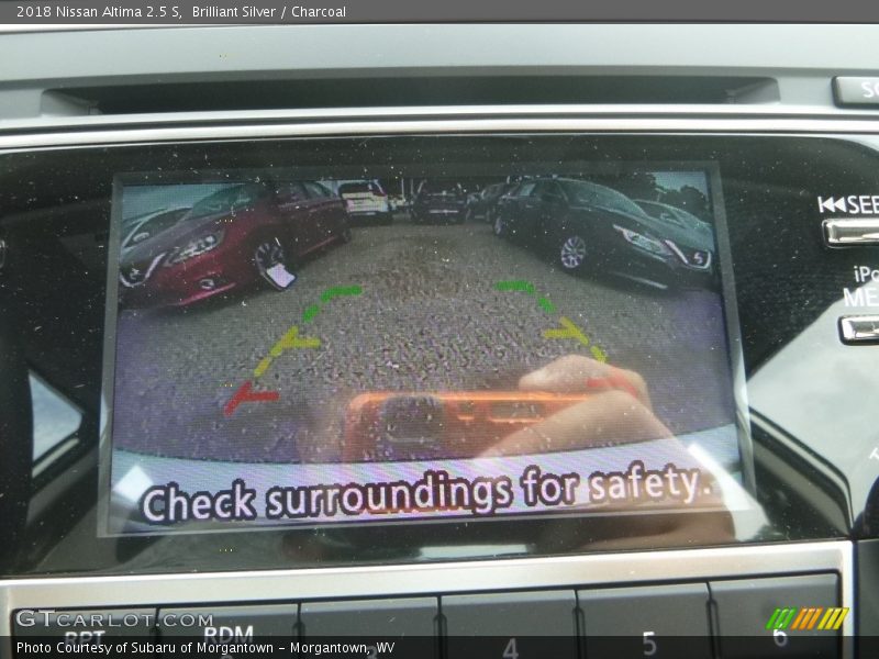 Brilliant Silver / Charcoal 2018 Nissan Altima 2.5 S