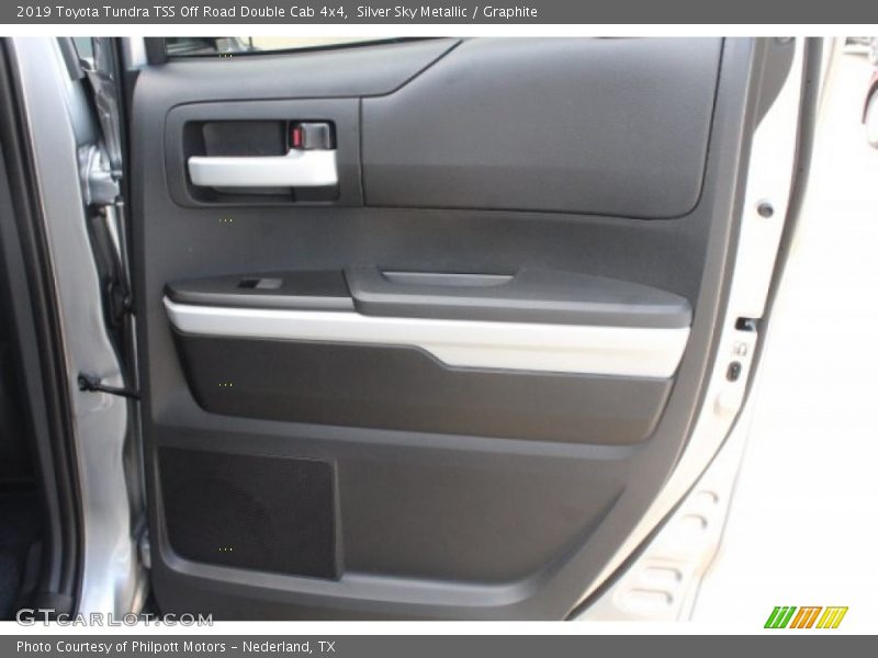 Silver Sky Metallic / Graphite 2019 Toyota Tundra TSS Off Road Double Cab 4x4