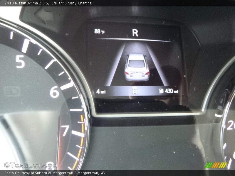 Brilliant Silver / Charcoal 2018 Nissan Altima 2.5 S