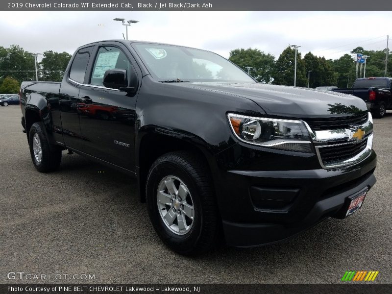 Black / Jet Black/Dark Ash 2019 Chevrolet Colorado WT Extended Cab