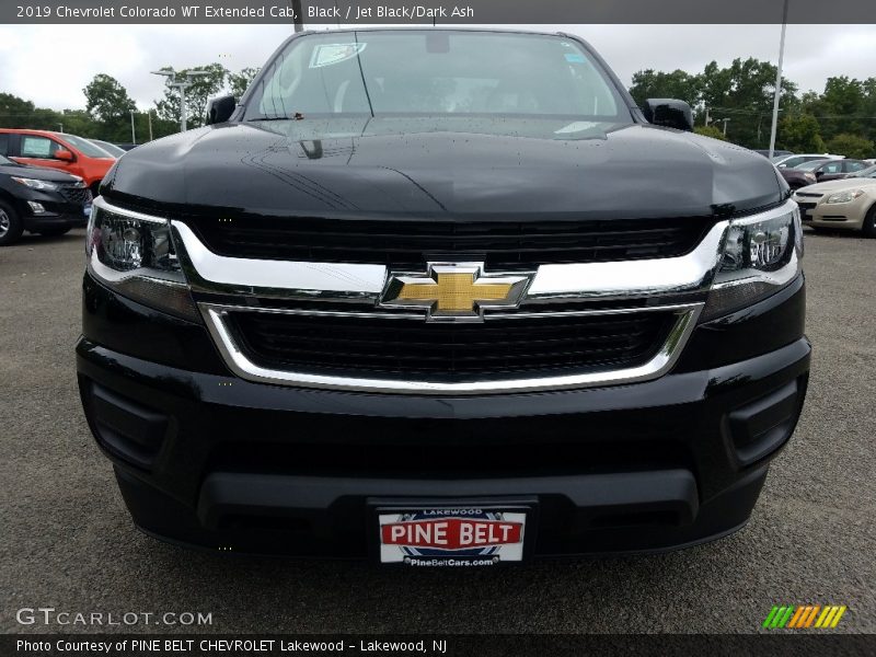 Black / Jet Black/Dark Ash 2019 Chevrolet Colorado WT Extended Cab