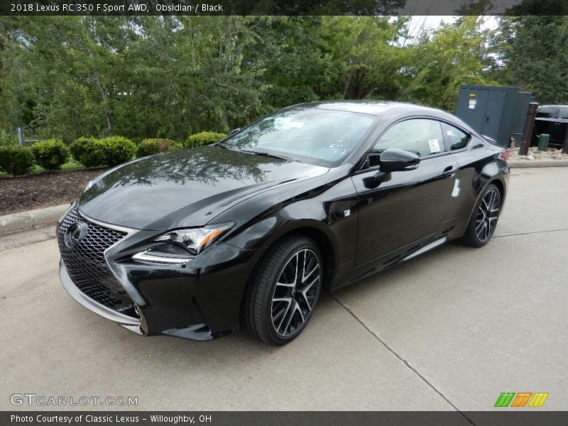 Front 3/4 View of 2018 RC 350 F Sport AWD