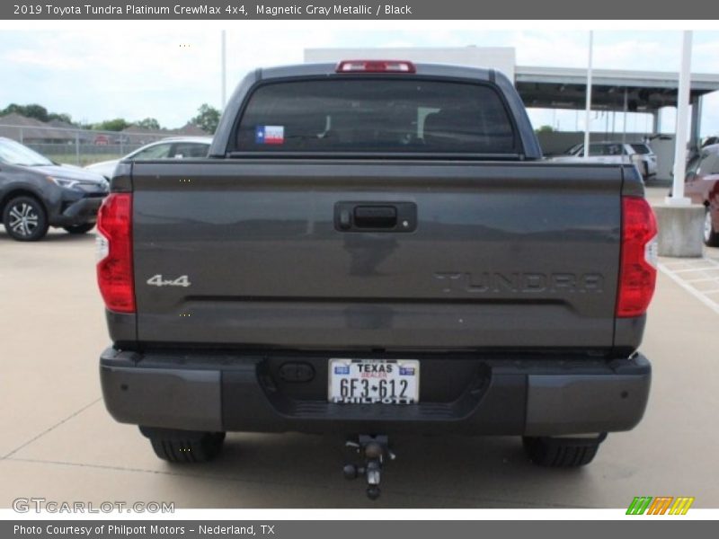 Magnetic Gray Metallic / Black 2019 Toyota Tundra Platinum CrewMax 4x4