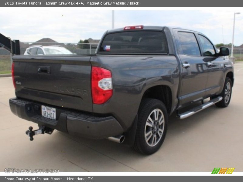 Magnetic Gray Metallic / Black 2019 Toyota Tundra Platinum CrewMax 4x4