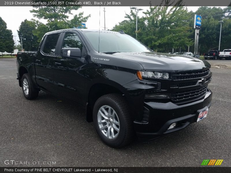 Black / Jet Black 2019 Chevrolet Silverado 1500 RST Crew Cab 4WD