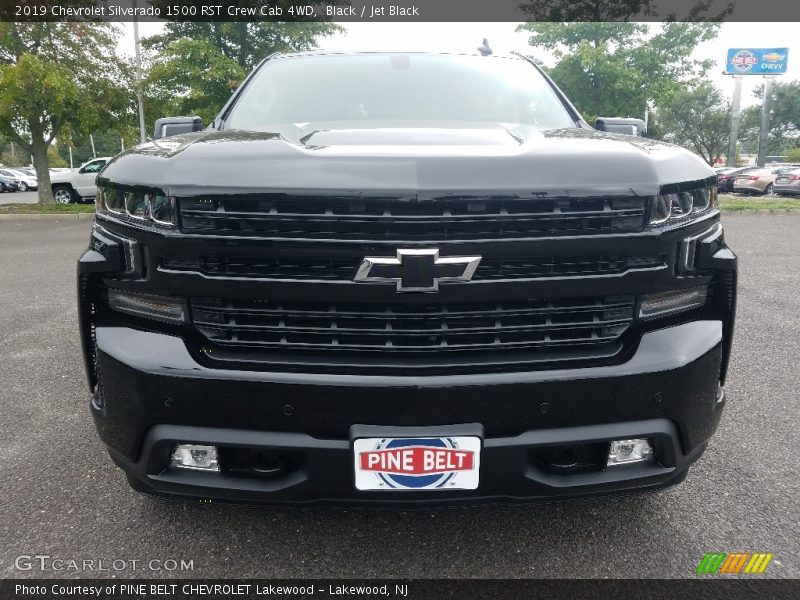 Black / Jet Black 2019 Chevrolet Silverado 1500 RST Crew Cab 4WD