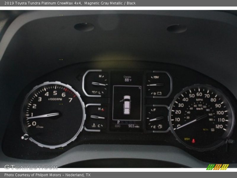 Magnetic Gray Metallic / Black 2019 Toyota Tundra Platinum CrewMax 4x4