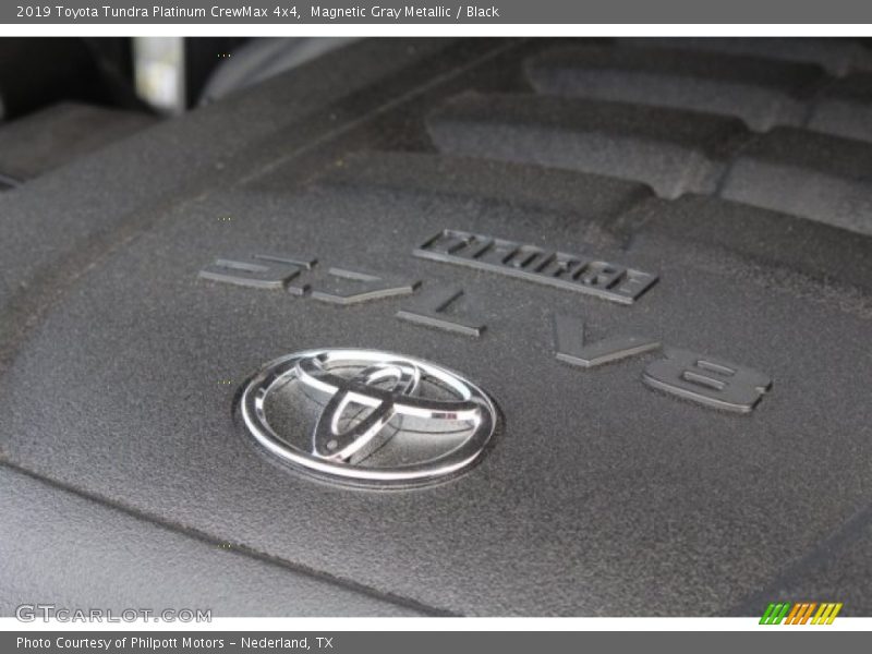 Magnetic Gray Metallic / Black 2019 Toyota Tundra Platinum CrewMax 4x4