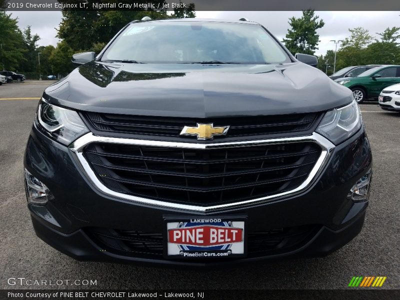 Nightfall Gray Metallic / Jet Black 2019 Chevrolet Equinox LT