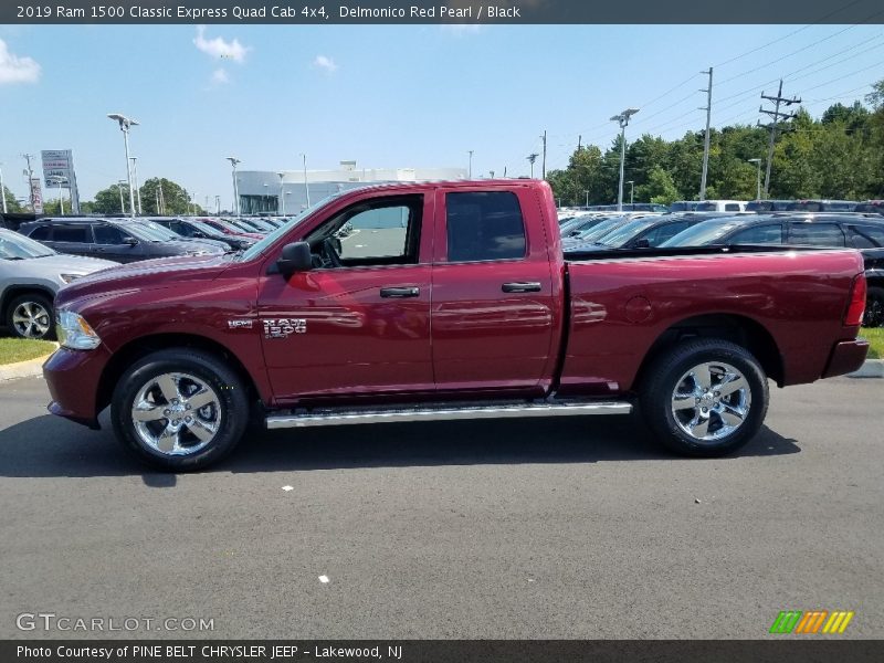 Delmonico Red Pearl / Black 2019 Ram 1500 Classic Express Quad Cab 4x4