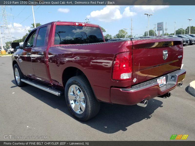 Delmonico Red Pearl / Black 2019 Ram 1500 Classic Express Quad Cab 4x4