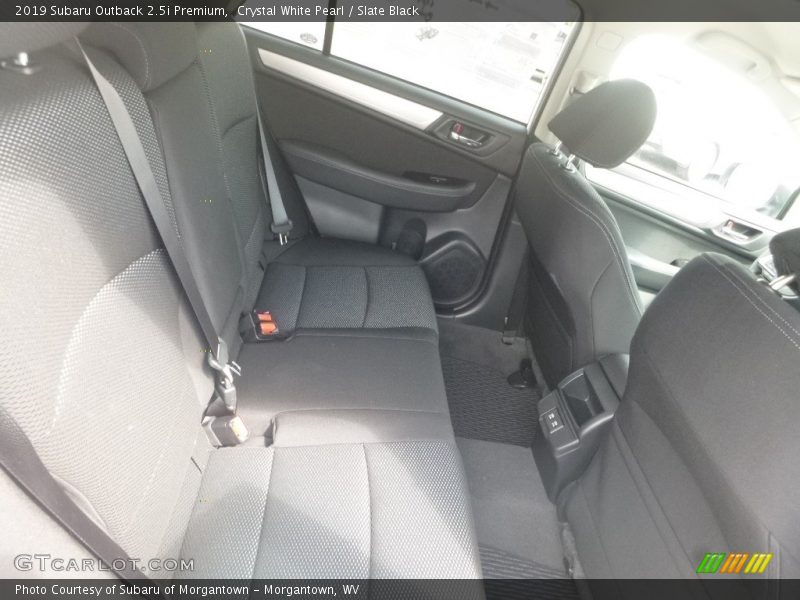 Crystal White Pearl / Slate Black 2019 Subaru Outback 2.5i Premium