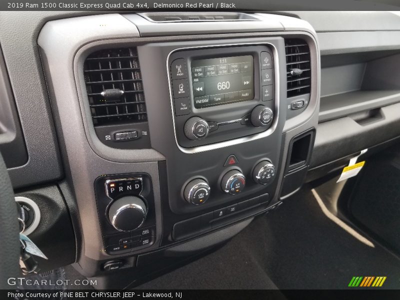 Controls of 2019 1500 Classic Express Quad Cab 4x4