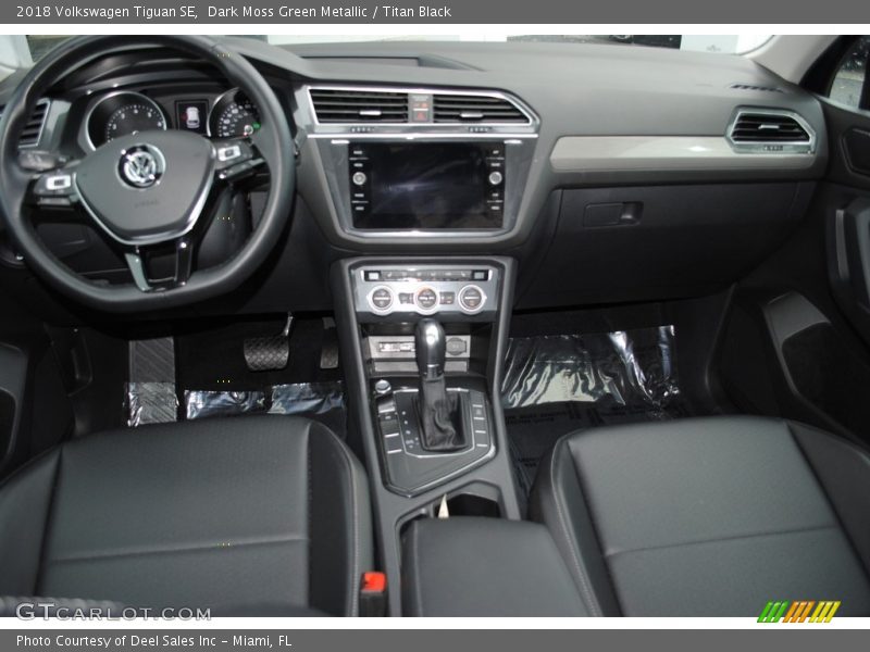 Dashboard of 2018 Tiguan SE