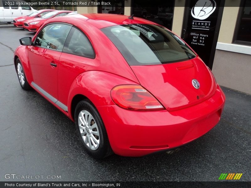 Tornado Red / Titan Black 2012 Volkswagen Beetle 2.5L