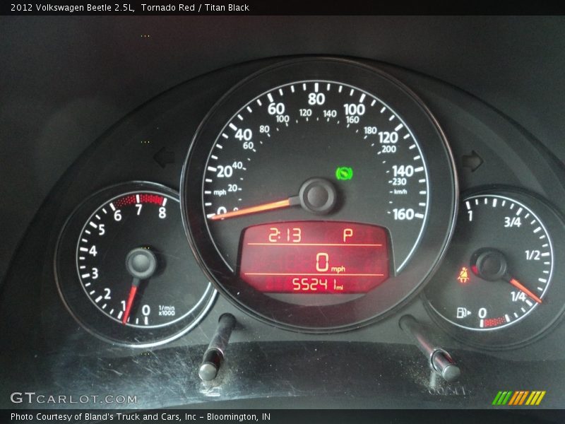 Tornado Red / Titan Black 2012 Volkswagen Beetle 2.5L