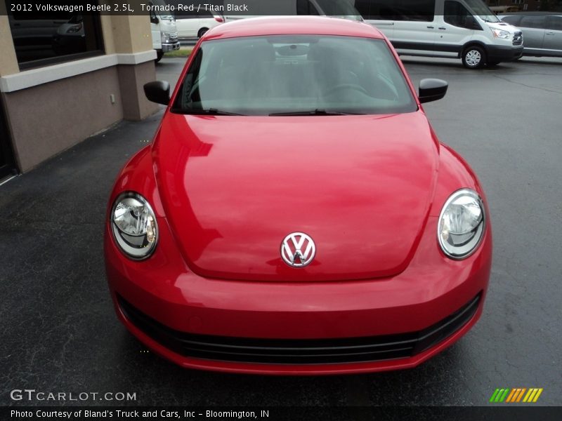 Tornado Red / Titan Black 2012 Volkswagen Beetle 2.5L