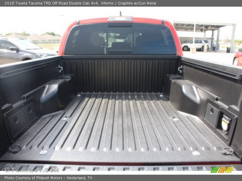 Inferno / Graphite w/Gun Metal 2018 Toyota Tacoma TRD Off Road Double Cab 4x4
