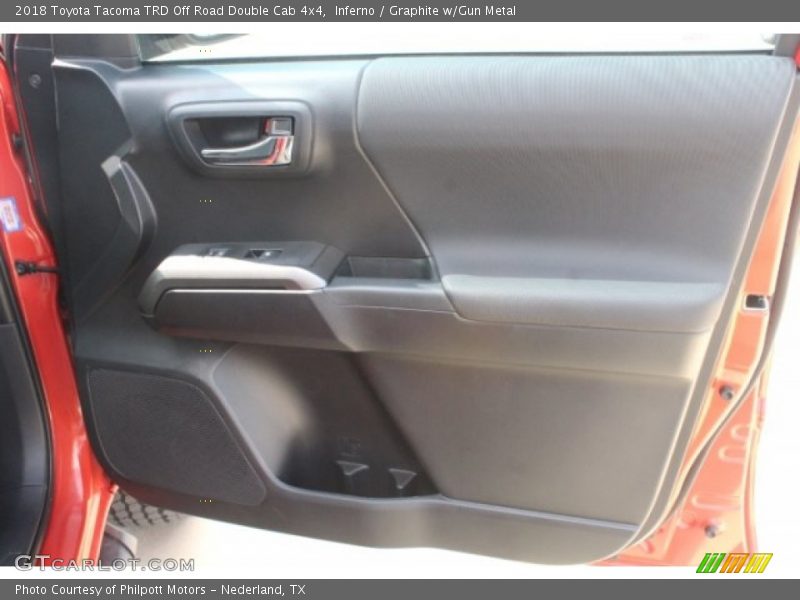 Inferno / Graphite w/Gun Metal 2018 Toyota Tacoma TRD Off Road Double Cab 4x4