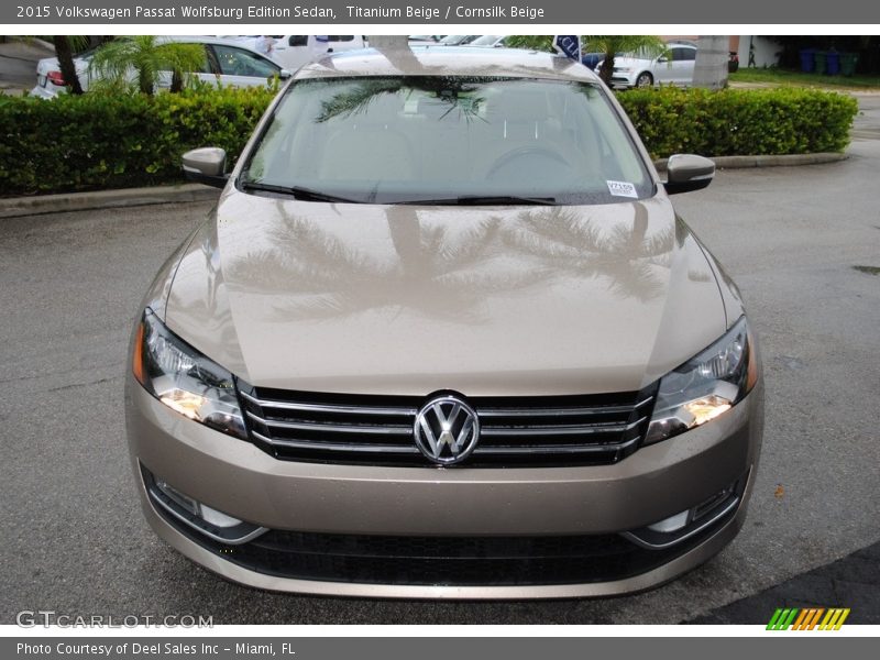 Titanium Beige / Cornsilk Beige 2015 Volkswagen Passat Wolfsburg Edition Sedan