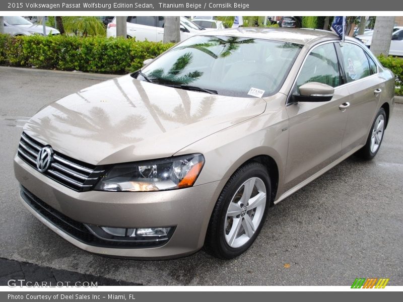 Titanium Beige / Cornsilk Beige 2015 Volkswagen Passat Wolfsburg Edition Sedan