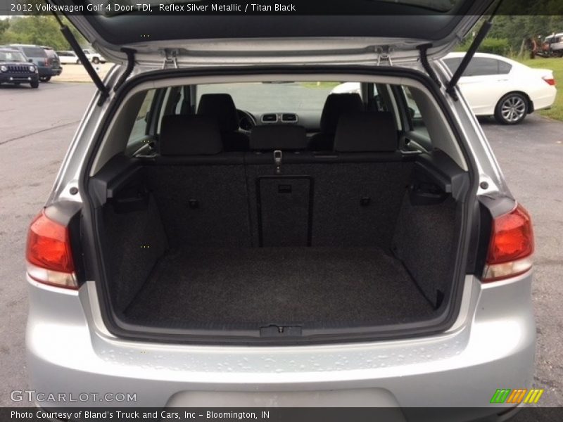 Reflex Silver Metallic / Titan Black 2012 Volkswagen Golf 4 Door TDI