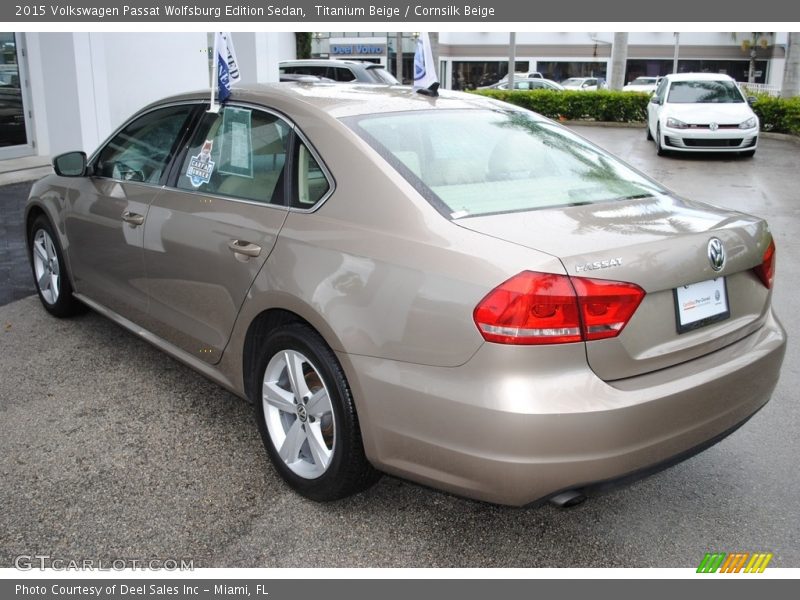 Titanium Beige / Cornsilk Beige 2015 Volkswagen Passat Wolfsburg Edition Sedan