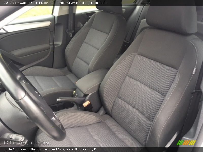 Reflex Silver Metallic / Titan Black 2012 Volkswagen Golf 4 Door TDI