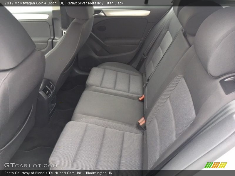 Reflex Silver Metallic / Titan Black 2012 Volkswagen Golf 4 Door TDI