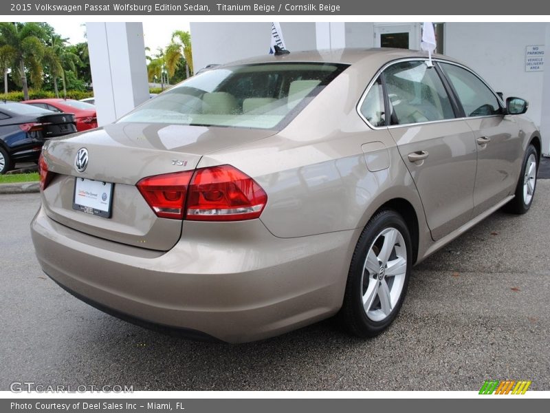 Titanium Beige / Cornsilk Beige 2015 Volkswagen Passat Wolfsburg Edition Sedan