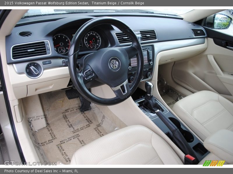 Titanium Beige / Cornsilk Beige 2015 Volkswagen Passat Wolfsburg Edition Sedan