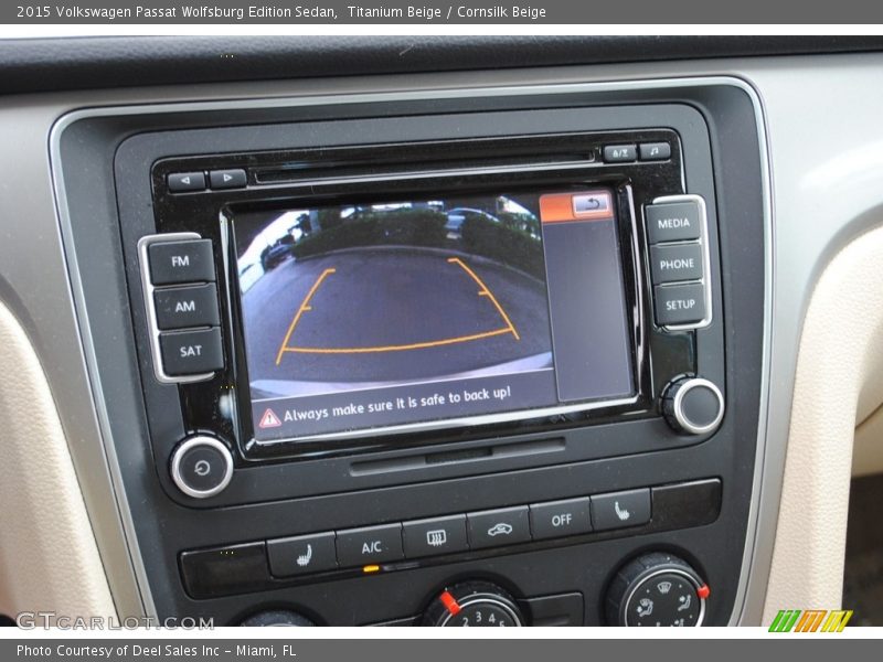 Titanium Beige / Cornsilk Beige 2015 Volkswagen Passat Wolfsburg Edition Sedan