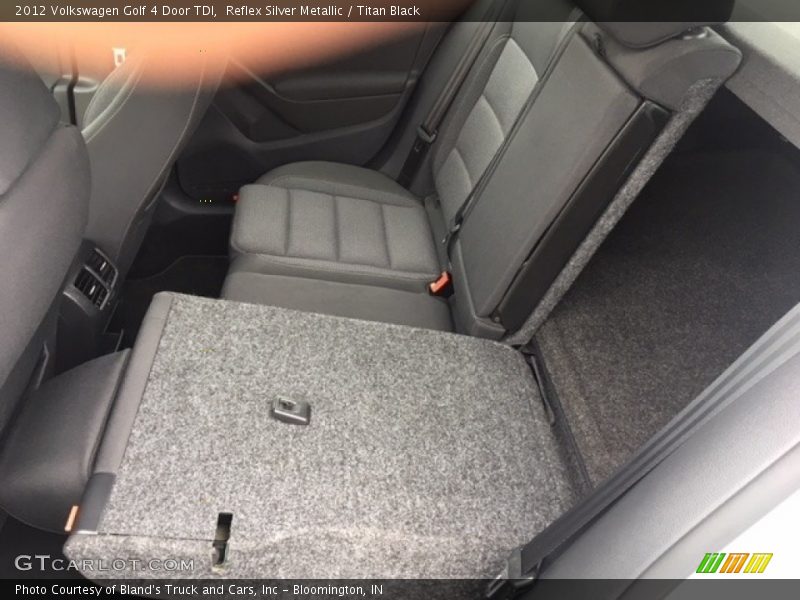 Reflex Silver Metallic / Titan Black 2012 Volkswagen Golf 4 Door TDI