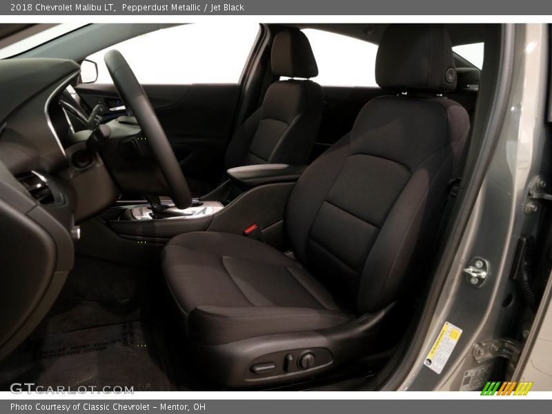 Pepperdust Metallic / Jet Black 2018 Chevrolet Malibu LT