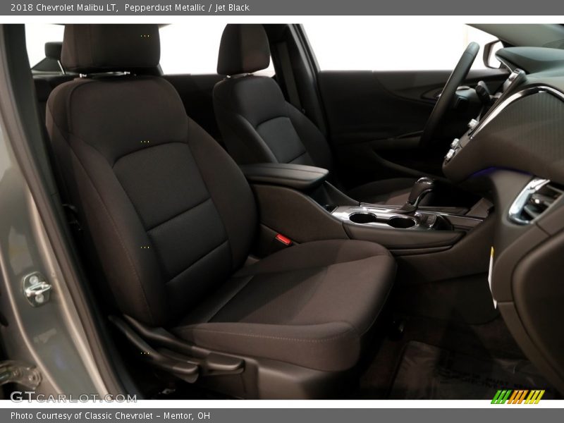 Pepperdust Metallic / Jet Black 2018 Chevrolet Malibu LT