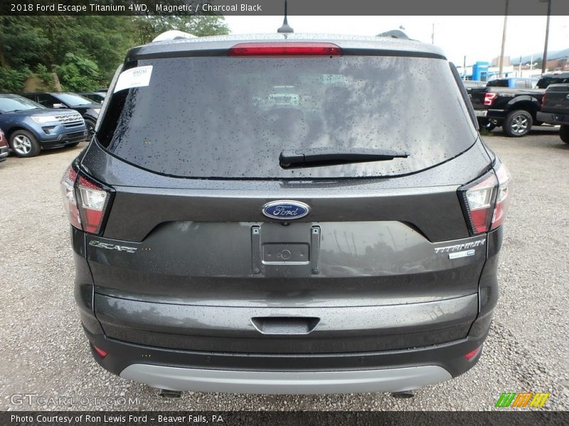 Magnetic / Charcoal Black 2018 Ford Escape Titanium 4WD