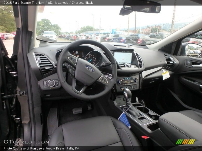Magnetic / Charcoal Black 2018 Ford Escape Titanium 4WD