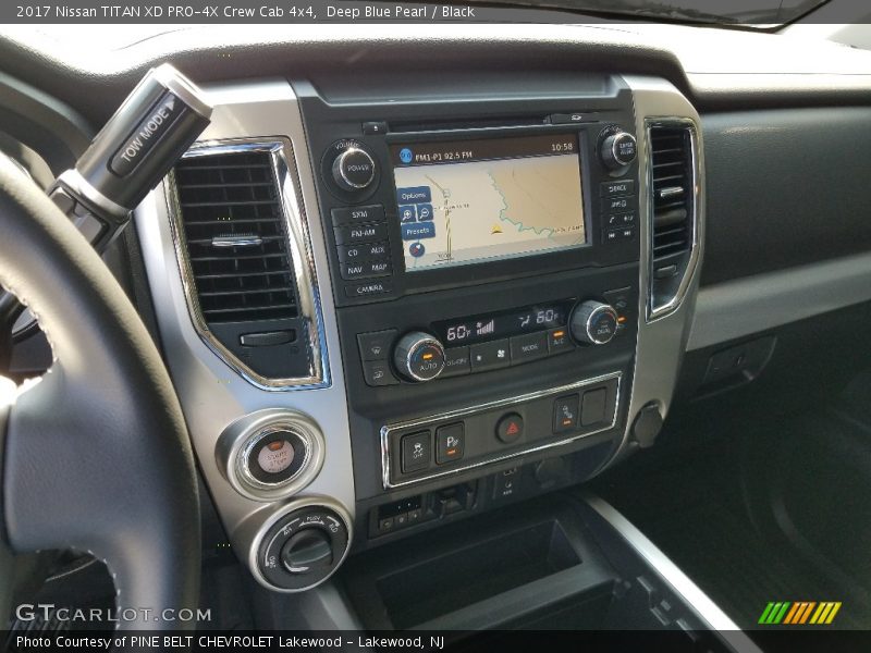Deep Blue Pearl / Black 2017 Nissan TITAN XD PRO-4X Crew Cab 4x4