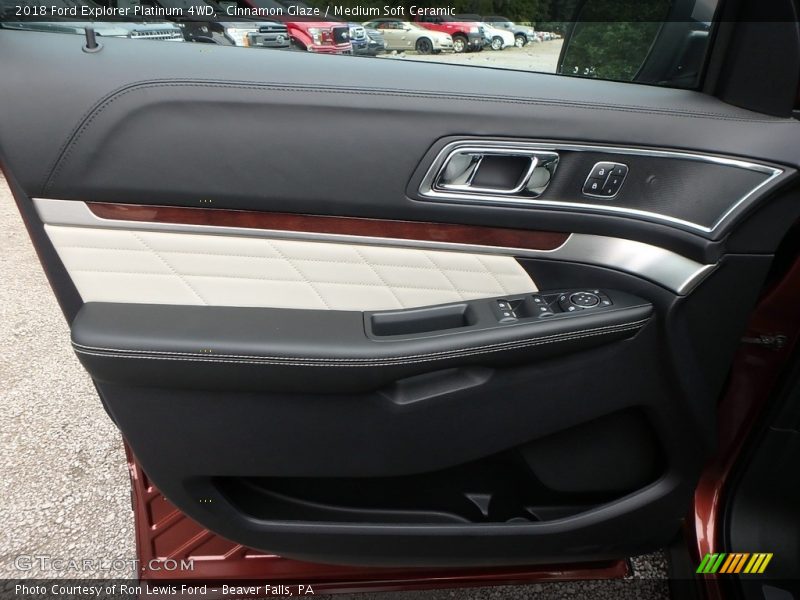 Door Panel of 2018 Explorer Platinum 4WD