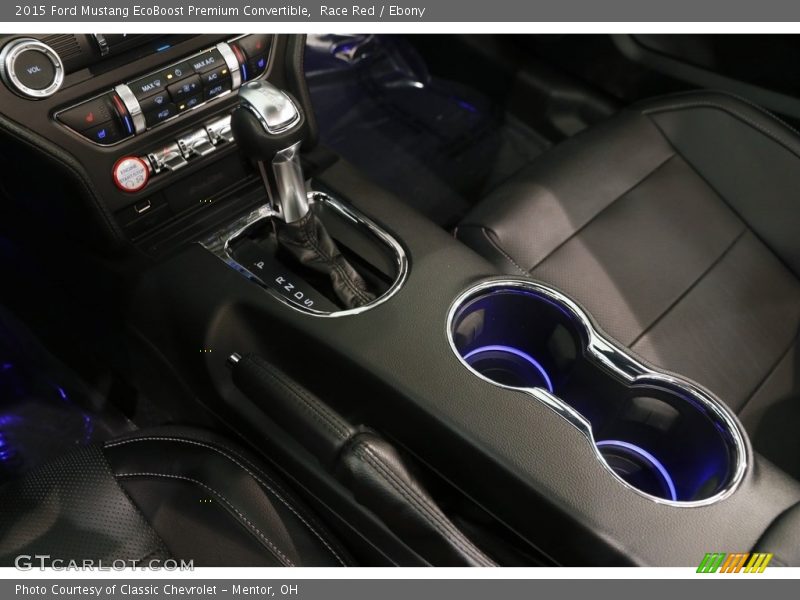 Race Red / Ebony 2015 Ford Mustang EcoBoost Premium Convertible
