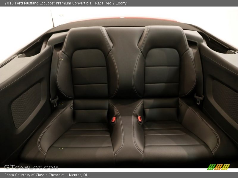 Race Red / Ebony 2015 Ford Mustang EcoBoost Premium Convertible