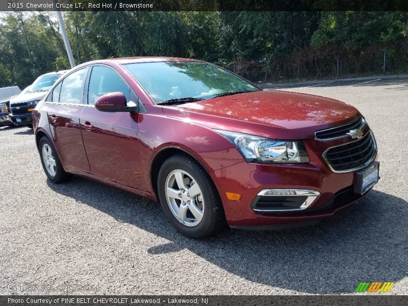 Red Hot / Brownstone 2015 Chevrolet Cruze LT
