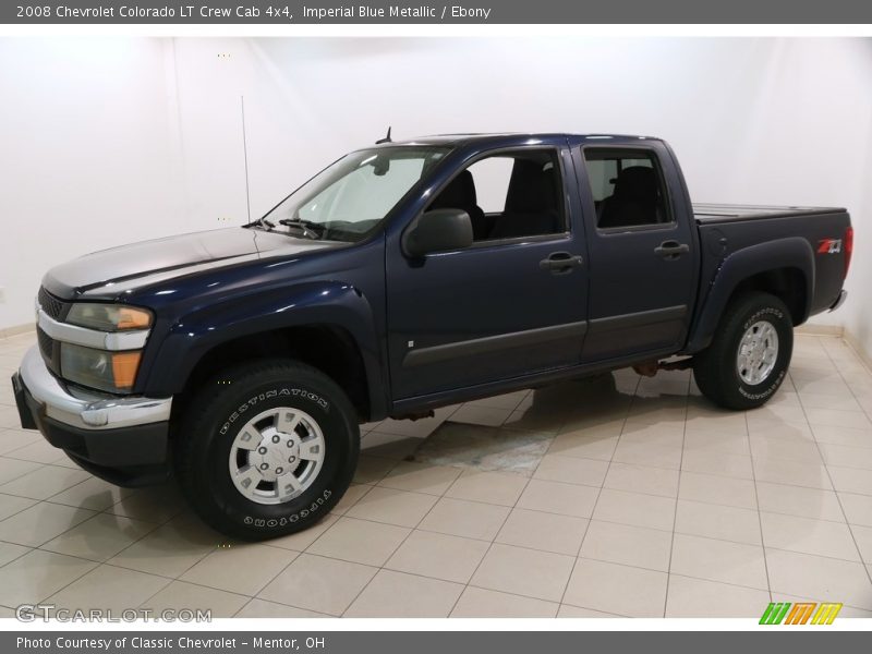 Imperial Blue Metallic / Ebony 2008 Chevrolet Colorado LT Crew Cab 4x4