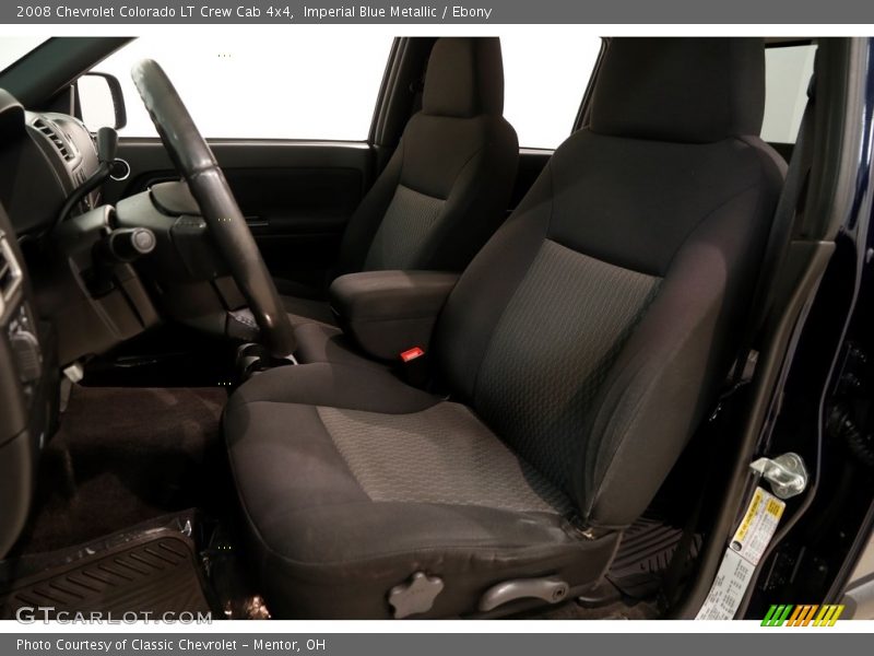 Imperial Blue Metallic / Ebony 2008 Chevrolet Colorado LT Crew Cab 4x4