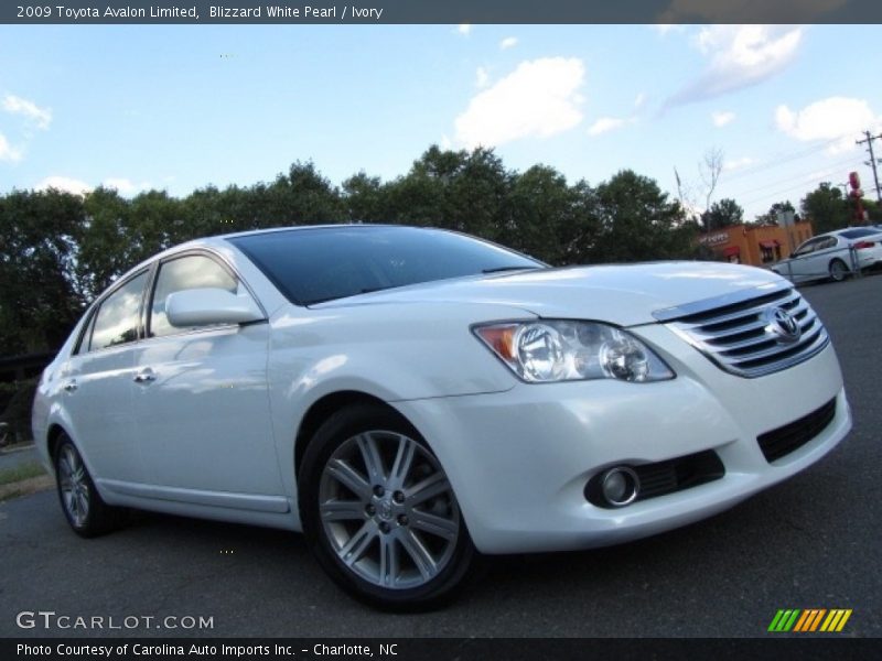 Blizzard White Pearl / Ivory 2009 Toyota Avalon Limited