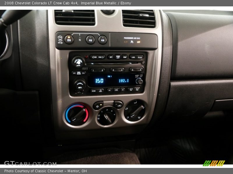 Imperial Blue Metallic / Ebony 2008 Chevrolet Colorado LT Crew Cab 4x4