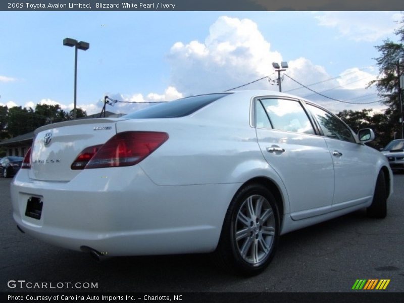 Blizzard White Pearl / Ivory 2009 Toyota Avalon Limited