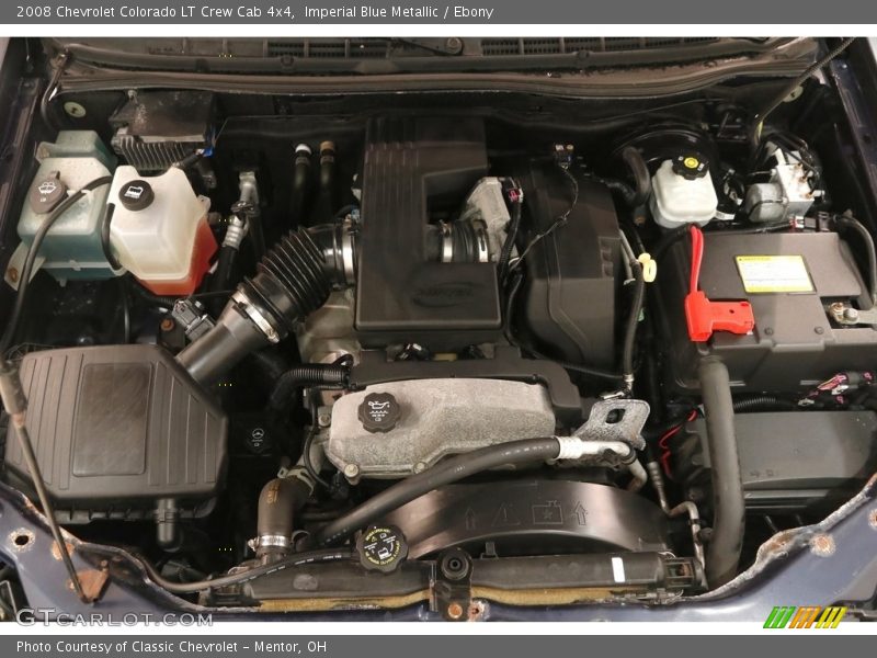 Imperial Blue Metallic / Ebony 2008 Chevrolet Colorado LT Crew Cab 4x4