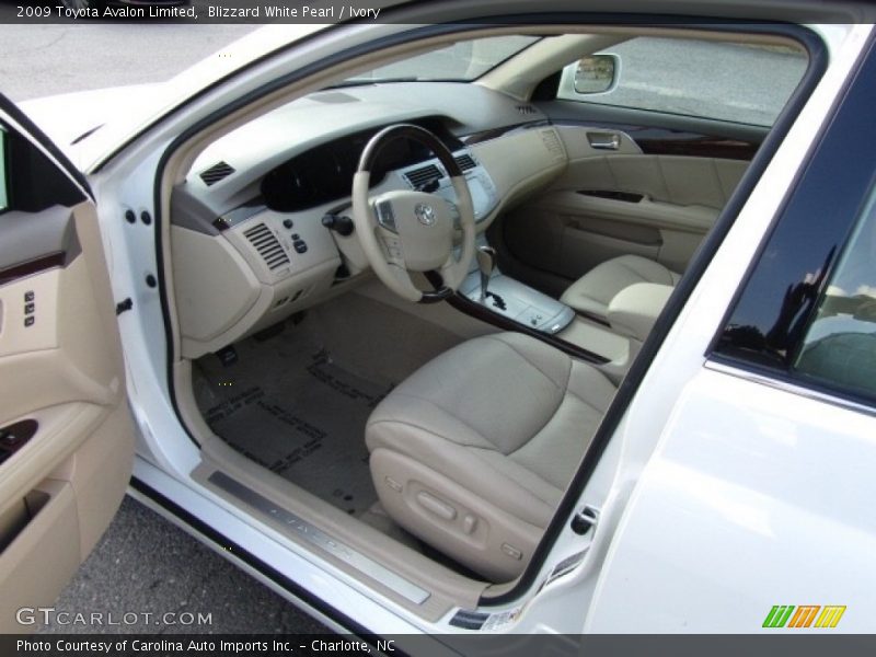 Blizzard White Pearl / Ivory 2009 Toyota Avalon Limited
