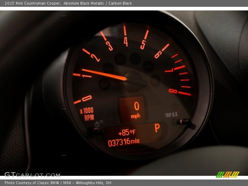 Absolute Black Metallic / Carbon Black 2015 Mini Countryman Cooper